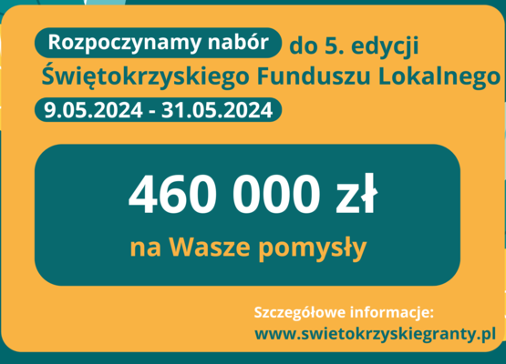 Zdjęcie do aktualności 1 386 000 złotych dla organizacji pozarządowych i grup nieformalnych z województwa świętokrzyskiego na lata 2024-2026 . Sprawdź jak uzyskać dotację!