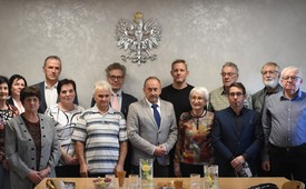 Delegacja Austrii z wizytą w Łopusznie - rozmawiano o współpracy w zakresie edukacji historycznej