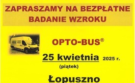 Bezpłatne badania wzroku - 25.04.2025