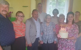Dostojny jubileusz 103 – lecia urodzin Pani Aleksandry Sękowskiej