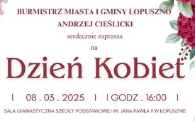 Dzień Kobiet - Zaproszenie