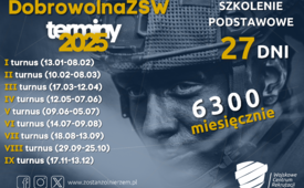 Zostań żołnierzem RP- informacja o systemie rekrutacji do Wojska Polskiego