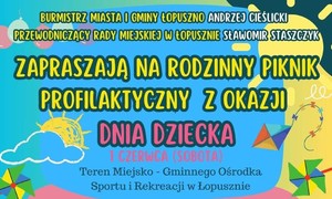 zdjecie na stronie o tytule: Piknik profilaktyczny z okazji Dnia Dziecka