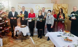 zdjecie na stronie o tytule: Spotkanie opłatkowe  2021