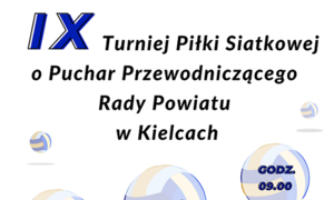 zdjecie na stronie o tytule: IX Powiatowy Turniej Piłki Siatkowej