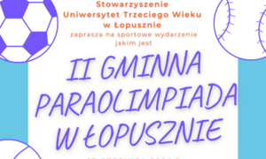zdjecie na stronie o tytule: II Gminna Paraolimpiada - 17.06.2026