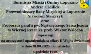 zdjecie na stronie o tytule: Uroczystość patriotyczna w Fanisławicach  - 31.08.2025 r.